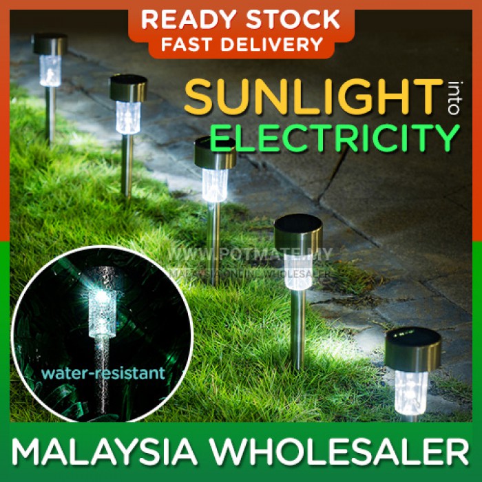Solar LED Light Waterproof Solar Charge Energy Saving Outdoor Garden walkway  Yard Lamps