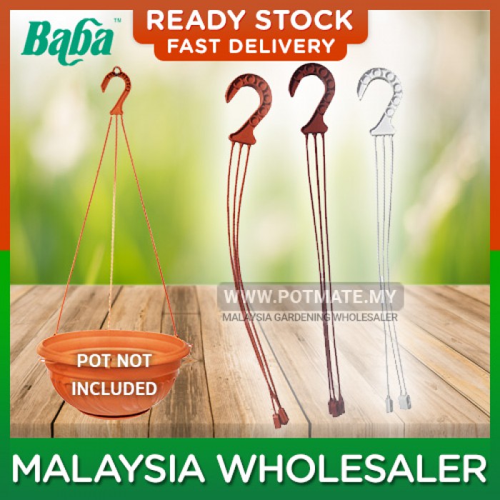 (50cm) Baba 930-B Hanging Clip Hanger for Plastic Pot Pasu Bunga Plastik